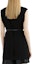 Details for (Women) KARL LAGERFELD Sleeveless Black Tie-Waist Vest with Suit Collar 221L1415