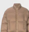 Sizing (W) 卡尔·拉格斐 卡其色拉链羽绒服 E37W1594