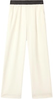 (Women) KARL LAGERFELD SS24 Colorblock Wide-Leg Casual Pants Beige. 241L1021 (Women) KARL LAGERFELD SS24 Colorblock Wide-Leg Casual Pants Beige. 241L1021