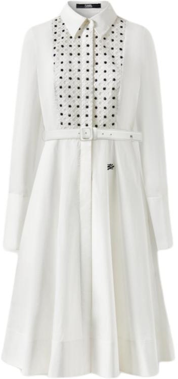women-karl-lagerfeld-ss-24-white-long-sleeve-a-line-dress-with-cutout-details-241-l1203