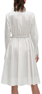 (W) カールラガーフェルド SS24 ホワイトカットアウトディテール Aライン長袖ドレス. 241L1203 Purchase (W) カールラガーフェルド SS24 ホワイトカットアウトディテール Aライン長袖ドレス. 241L1203