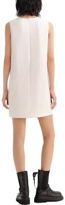 (Women) KARL LAGERFELD White Bow Crystal V-Neck Sleeveless Dress SS23 E33L1329 Shop (Women) KARL LAGERFELD White Bow Crystal V-Neck Sleeveless Dress SS23 E33L1329