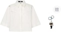 Buy (Women) KARL LAGERFELD White Business Casual Long Sleeve Shirt 241L1621