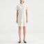 Lookbook (Women) KARL LAGERFELD White Chain Print Short Sleeve Casual Dress. 236L1372