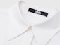 Cheap (Women) KARL LAGERFELD White Logo Print Long Sleeve Button-Up Shirt. 231L1624
