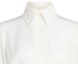Sizing (Women) KARL LAGERFELD White Long Sleeve Fitted Shirt for Daily Casual Wear 235W1605110