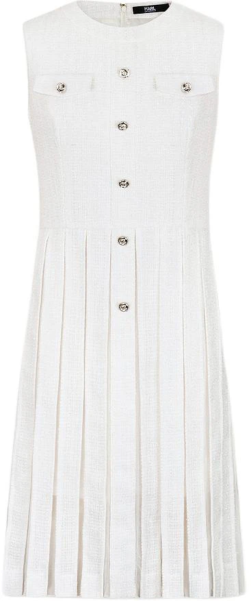 women-karl-lagerfeld-white-pleated-sleeveless-button-up-midi-dress-e42-w1376