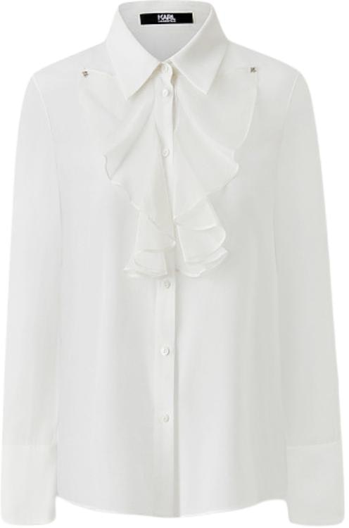 women-karl-lagerfeld-white-ruffle-collar-long-sleeve-casual-shirt-241-l1606