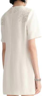 (W) KARL LAGERFELD Putih Slim-Fit Pola Hollow Kaos Lengan Pendek 231L1393 Cheap (W) KARL LAGERFELD Putih Slim-Fit Pola Hollow Kaos Lengan Pendek 231L1393