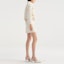 Lookbook (Women) KARL LAGERFELD White Tweed Cropped Jacket Casual Commute Style. 236L14E5