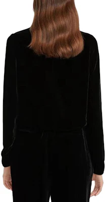 (W) 卡尔拉格斐黑色圆领标志设计卫衣 216L1743999 Shop (W) 卡尔拉格斐黑色圆领标志设计卫衣 216L1743999