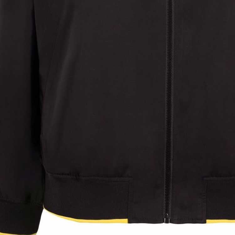 Cheap (W) 卡尔拉格斐黑色拉链微笑印花休闲夹克 221W1480999