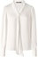 Buy (Women) Karl Lagerfeld Chain Pattern V-Neck Tie Long Sleeve Shirt Women White 236L1655