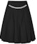 Buy (Women) KARL LAGERFELD Chain Pleated Casual Skirt Women’s Black 221L1208