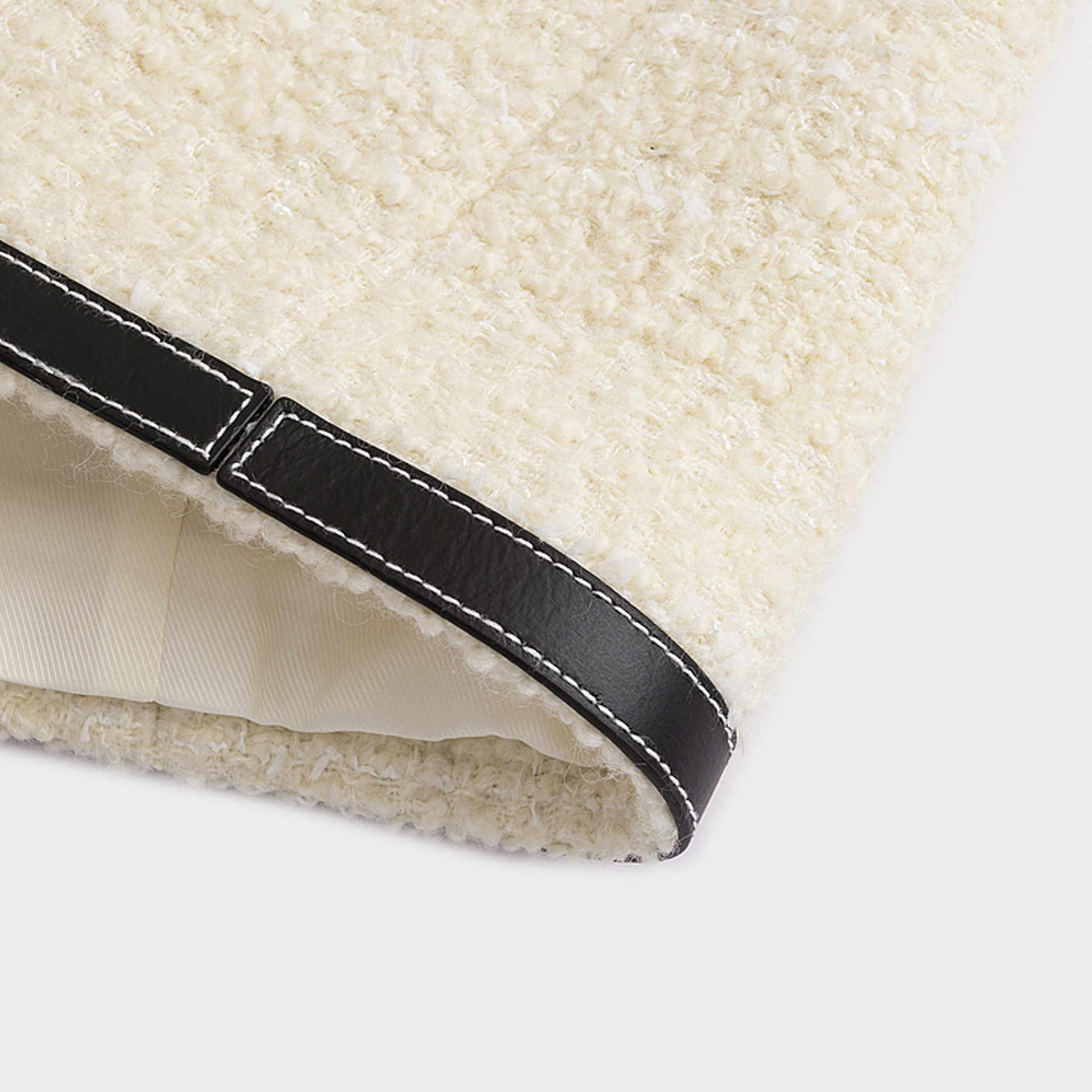 Purchase (Women) KARL LAGERFELD Color Block Chanel-Style Button Jacket Women White E36W1497