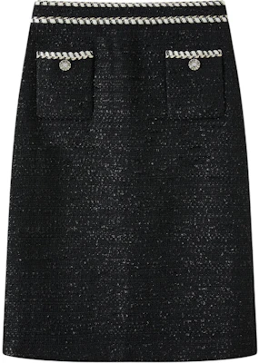 (W) KARL LAGERFELD FW23 Gaun Midi A-Line Hitam Kasual dengan Desain Kancing Solid 236L1218 Buy (W) KARL LAGERFELD FW23 Gaun Midi A-Line Hitam Kasual dengan Desain Kancing Solid 236L1218