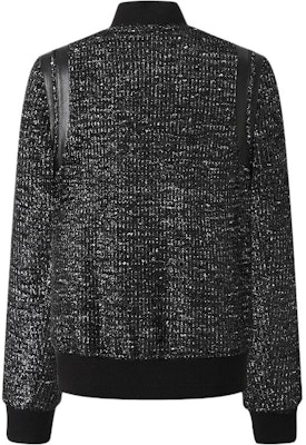 (Women) KARL LAGERFELD FW23 Black Single-Breasted Logo Long Sleeve Jacket 236L1417 Lookbook (Women) KARL LAGERFELD FW23 Black Single-Breasted Logo Long Sleeve Jacket 236L1417