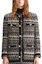 Lookbook (Women) KARL LAGERFELD FW23 Tweed Long Sleeve Single-Breasted Jacket - Multicolor 236L1422