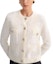 Order (Women) KARL LAGERFELD FW23 White Single-Breasted Tweed Long Sleeve Jacket 236L2049