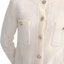 Details for (Women) KARL LAGERFELD FW23 White Single-Breasted Tweed Long Sleeve Jacket 236L2049