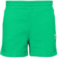 (Women) KARL LAGERFELD Green Logo Print Mid-Rise Straight Casual Shorts 241W1061693 (Women) KARL LAGERFELD Green Logo Print Mid-Rise Straight Casual Shorts 241W1061693