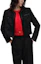 Details for (Women) KARL LAGERFELD SS24 Black Cropped Woven Long-Sleeve Jacket. 241L1410