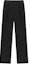 Buy (Women) KARL LAGERFELD SS24 Black Pleated Straight-Leg Casual Pants. 241L1015