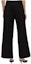 Cheap (Women) KARL LAGERFELD SS24 Black Pleated Straight-Leg Casual Pants. 241L1015