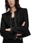 Purchase (Women) KARL LAGERFELD SS24 Black Tweed Short Jacket with Rhinestones. 241L1413