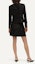 Shop (Women) KARL LAGERFELD SS24 Black Tweed Single-Breasted Long Sleeve Jacket E41W1519