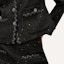 Details for (Women) KARL LAGERFELD SS24 Black Tweed Single-Breasted Long Sleeve Jacket E41W1519