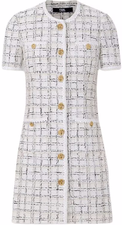 women-karl-lagerfeld-ss-24-plaid-short-sleeve-short-dress-black-white-e41-w1318