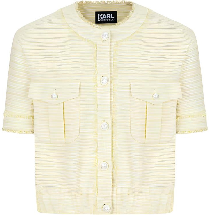 women-karl-lagerfeld-ss-24-yellow-short-sleeve-pocket-jacket-242-e1538