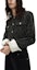Details for (Women) KARL LAGERFELD SS24 Tweed Rhinestone Short Button-Up Jacket Women Black 241L1441