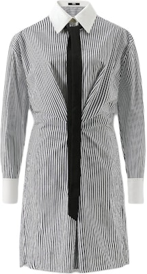(Women) KARL LAGERFELD Striped Waist Belt A-Line Long Sleeve Dress Women Multicolor 236L13E4 Buy (Women) KARL LAGERFELD Striped Waist Belt A-Line Long Sleeve Dress Women Multicolor 236L13E4