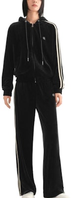 (W) KARL LAGERFELD 條紋拉鍊連帽外套 女士黑色 236L1599 Lookbook (W) KARL LAGERFELD 條紋拉鍊連帽外套 女士黑色 236L1599