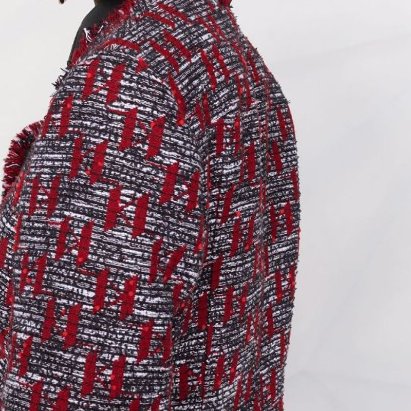 Sizing (W) 卡尔拉格斐V领修身长袖夹克 - 多色 216W1401911