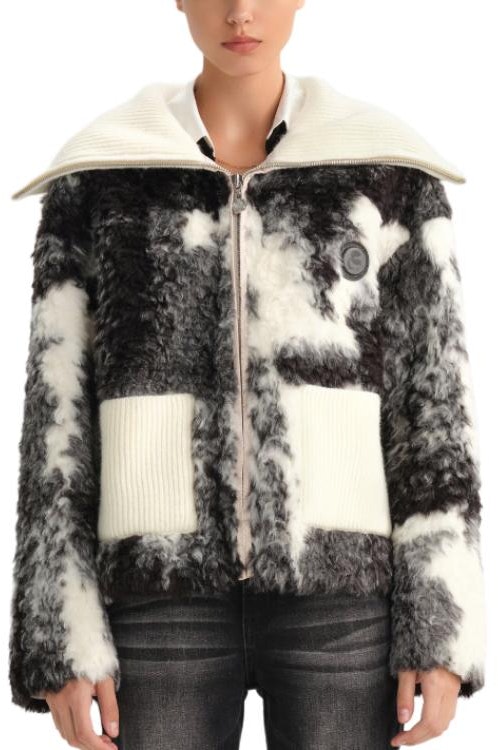 women-karl-lagerfeld-women-s-colorblock-zipper-fleece-jacket-multicolor-236-l1983