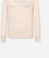 Purchase (Women) KARL LAGERFELD Women’s SS24 Beige Cashmere Sweater Long Sleeve Logo Crewneck. E41W2059