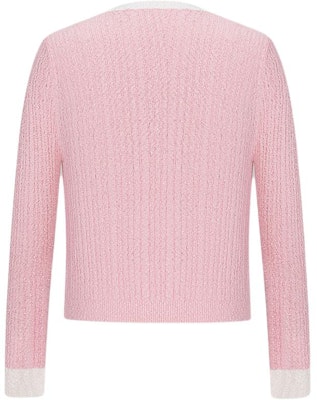 (Women) KARL LAGERFELD Women’s SS24 Colorblock Pink Knit Cardigan for Daily Wear. 241L2046 Lookbook (Women) KARL LAGERFELD Women’s SS24 Colorblock Pink Knit Cardigan for Daily Wear. 241L2046