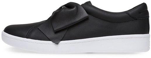 (Women) Keds Ace Bow Slip On Leather 'Black' WH59011 (Women) Keds Ace Bow Slip On Leather 'Black' WH59011