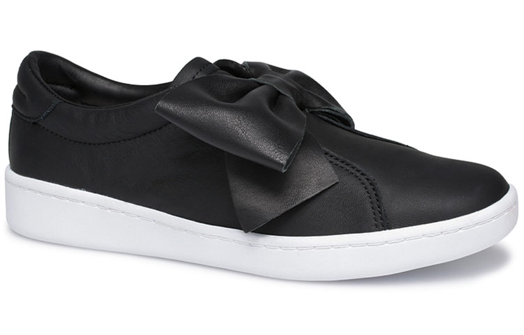 Order (W) Keds Ace Bow Slip On Leder ''Schwarz'' WH59011