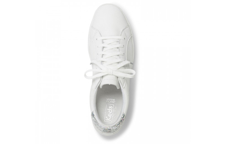 (W) Keds Ace Leather 'White Silver' 圖 3