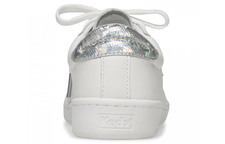 (W) Keds Ace Leather 'White Silver' 圖 4