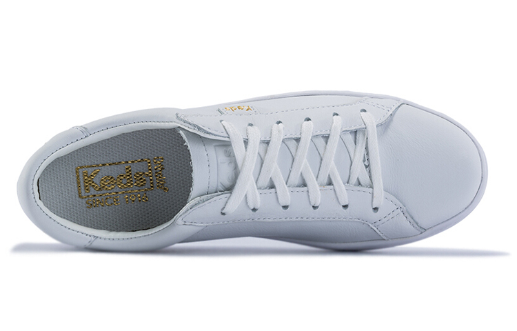 (W) Keds Ace Leather Low 'White' 圖 3