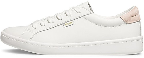 (Women) Keds Ace Leather Low 'White' WH57442 (Women) Keds Ace Leather Low 'White' WH57442