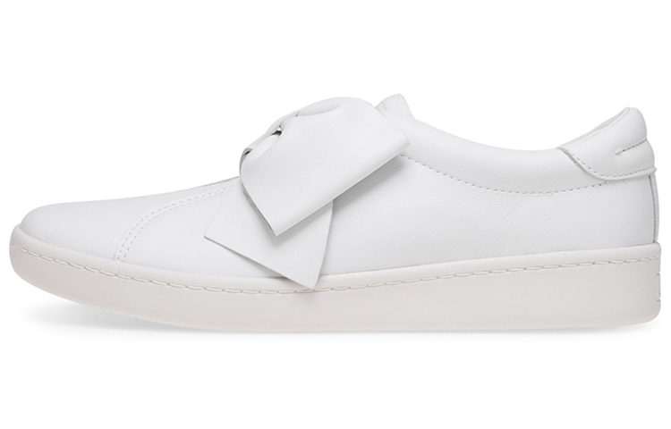 (Women) Keds Ace Leather Slip On 'Bow White' WH59010
