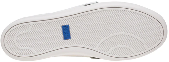 Details for Keds Ace 撲克牌蝴蝶結滑入式真皮板鞋 女款 白色