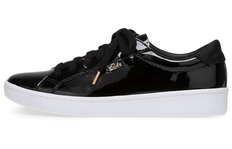 (W) Keds Ace Patent Leather 'Black'