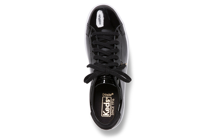 (W) Keds Ace Patent Leather 'Black' 圖 3